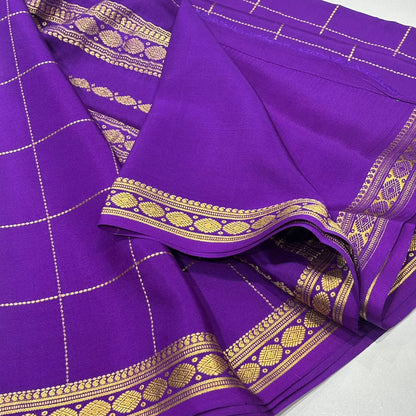 Pure Mysore Crepe Silk Saree