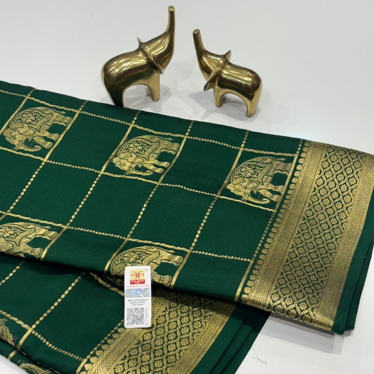 Pure Mysore Crepe Silk Saree