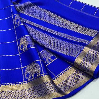 Pure Mysore Crepe Silk Saree