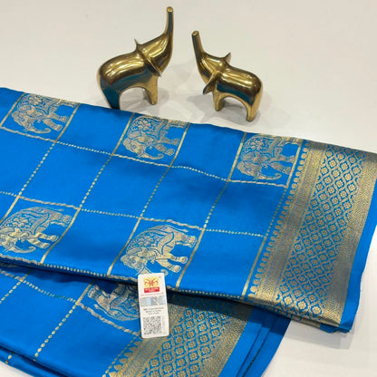 Pure Mysore Crepe Silk Saree