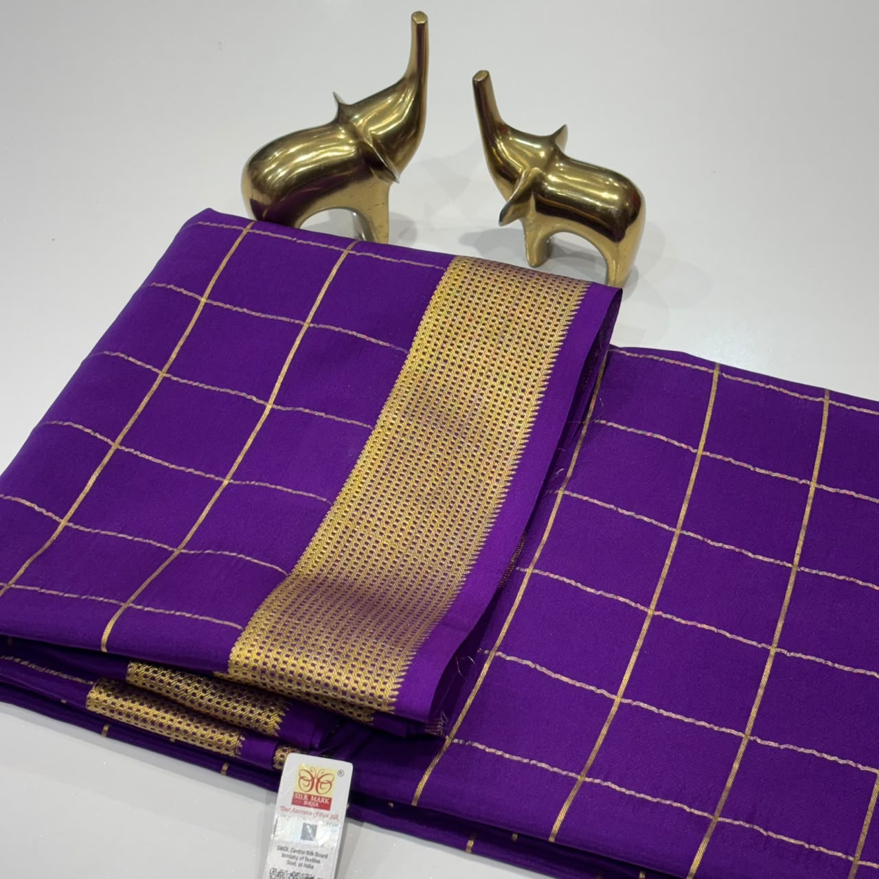 Pure Mysore Crepe Silk Saree