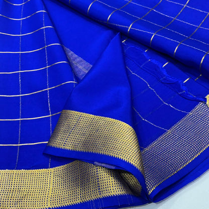 Pure Mysore Crepe Silk Saree