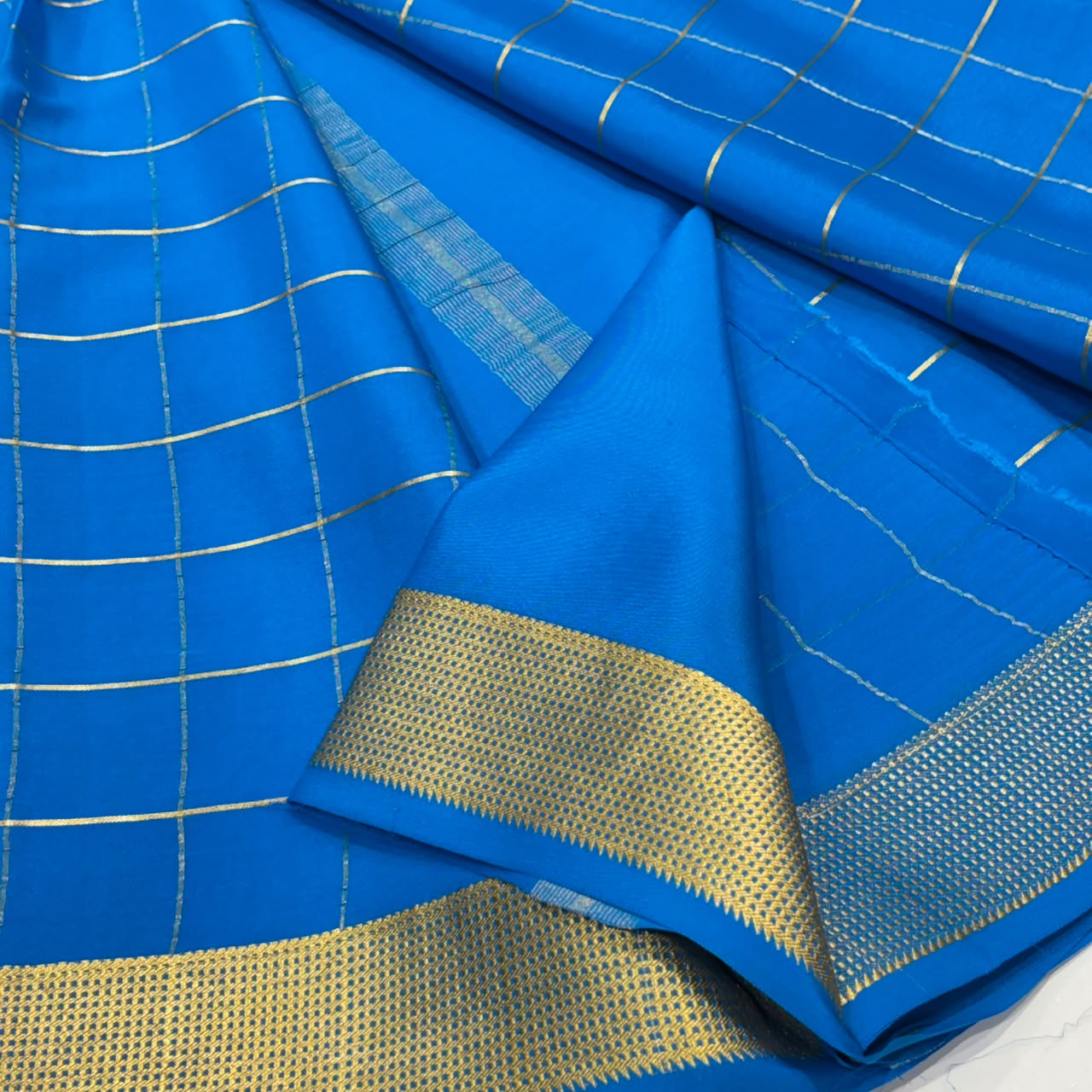 Pure Mysore Crepe Silk Saree
