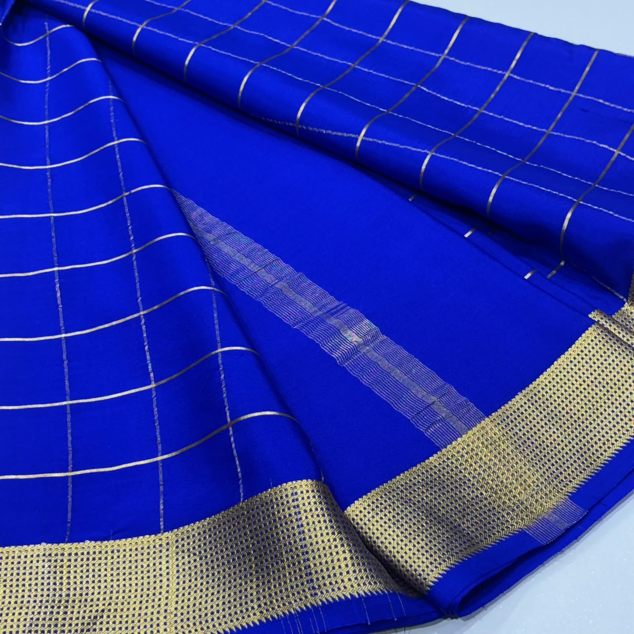 Pure Mysore Crepe Silk Saree