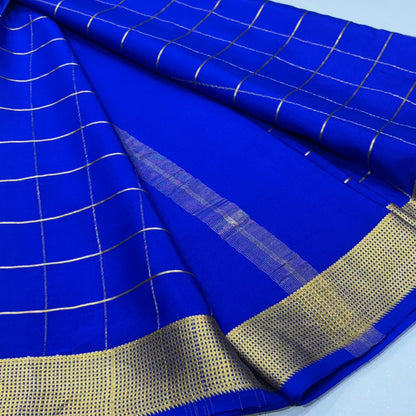 Pure Mysore Crepe Silk Saree