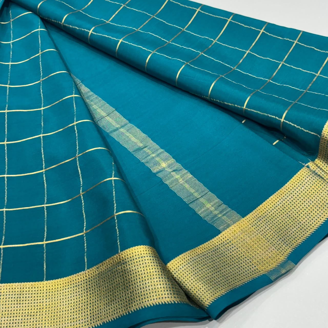 Pure Mysore Crepe Silk Saree