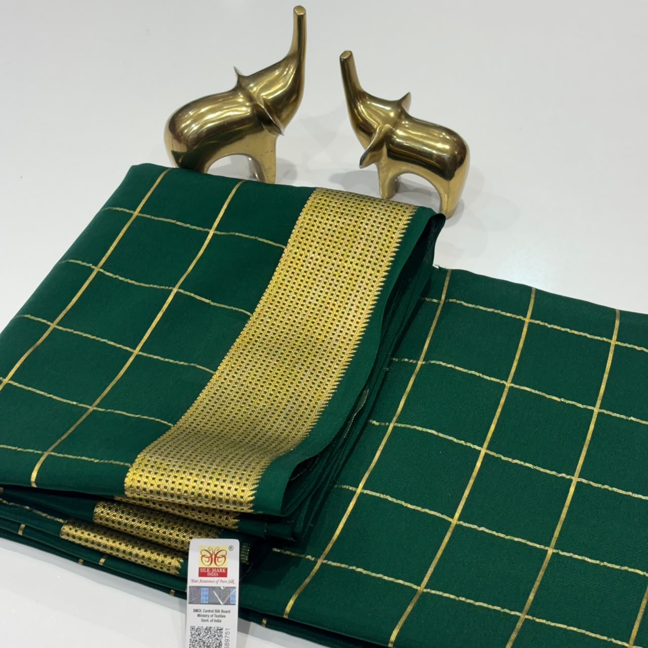 Pure Mysore Crepe Silk Saree