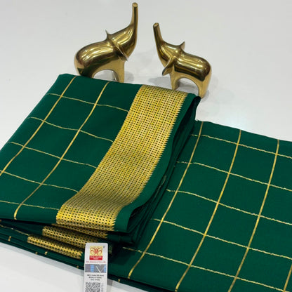 Pure Mysore Crepe Silk Saree