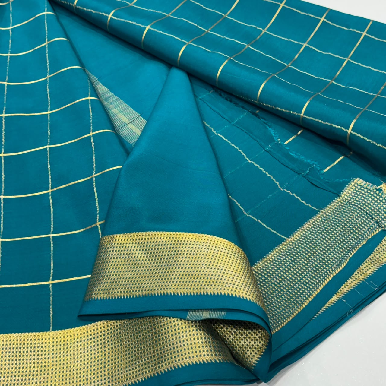 Pure Mysore Crepe Silk Saree