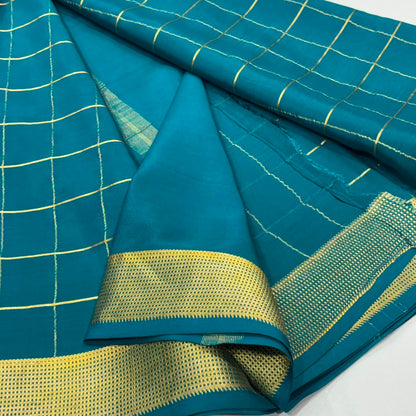 Pure Mysore Crepe Silk Saree