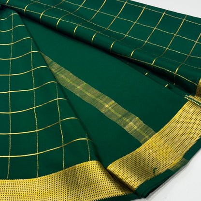 Pure Mysore Crepe Silk Saree