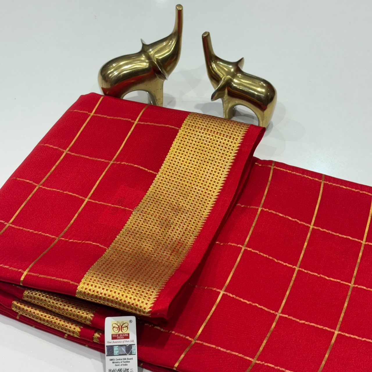 Pure Mysore Crepe Silk Saree
