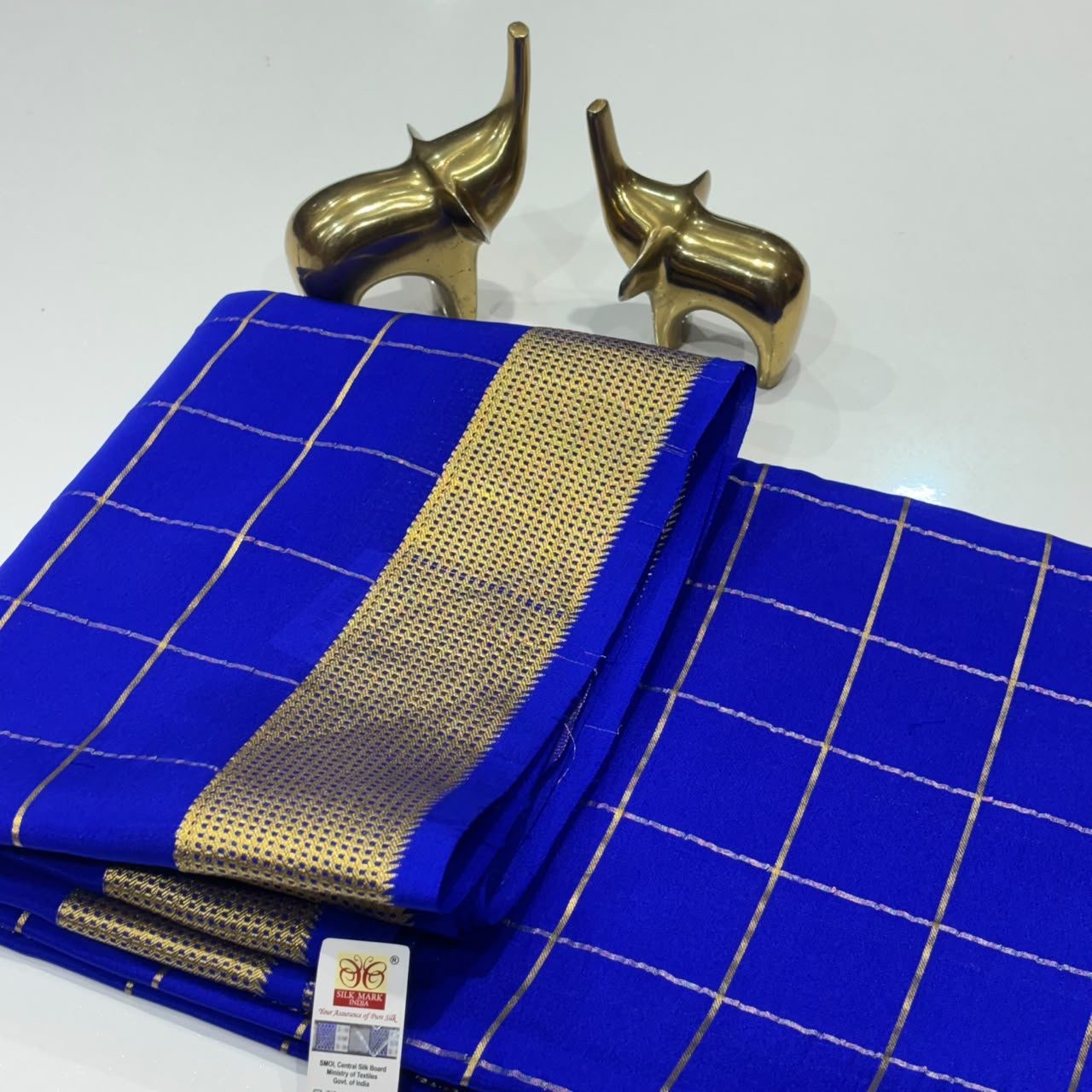 Pure Mysore Crepe Silk Saree