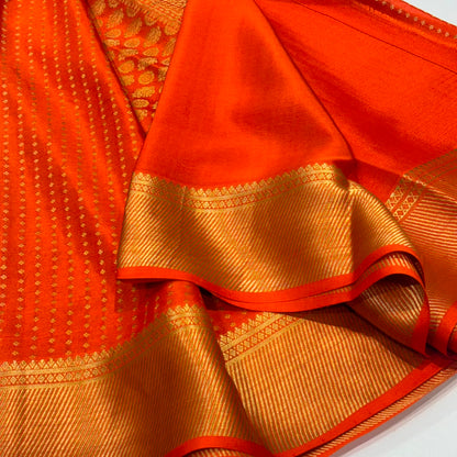 Pure Mysore Crepe Silk Saree