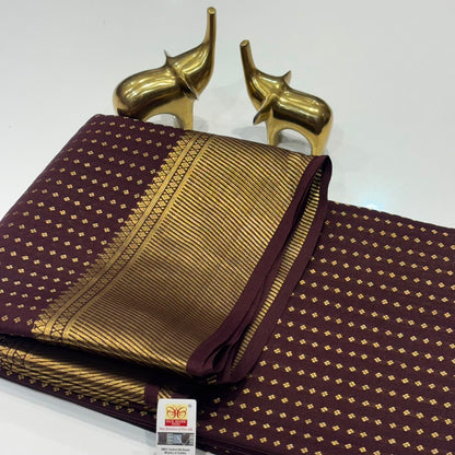 Pure Mysore Crepe Silk Saree