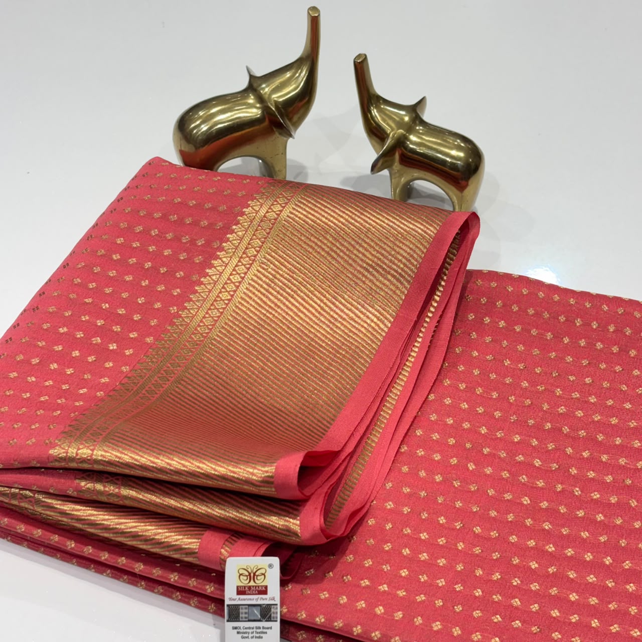 Pure Mysore Crepe Silk Saree