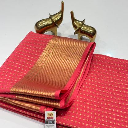 Pure Mysore Crepe Silk Saree