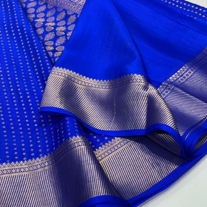 Pure Mysore Crepe Silk Saree