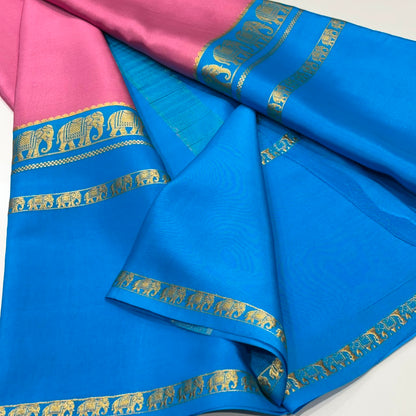 Pure Mysore Crepe Silk Saree