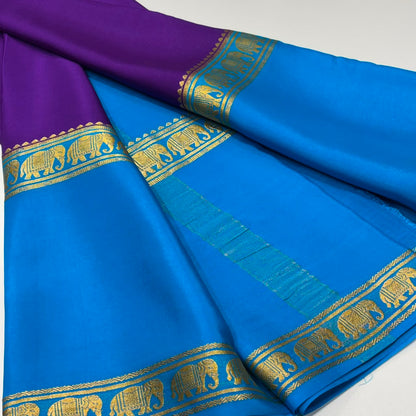 Pure Mysore Crepe Silk Saree