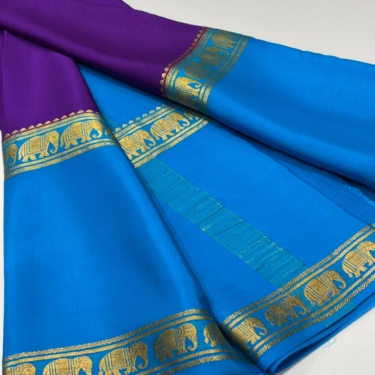 Pure Mysore Crepe Silk Saree
