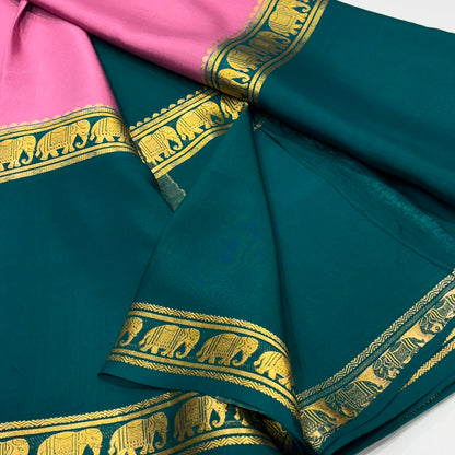 Pure Mysore Crepe Silk Saree