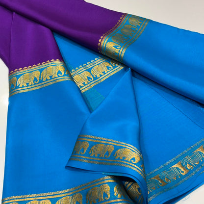 Pure Mysore Crepe Silk Saree