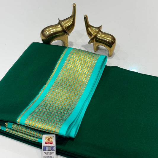 Pure Mysore Crepe Silk Saree