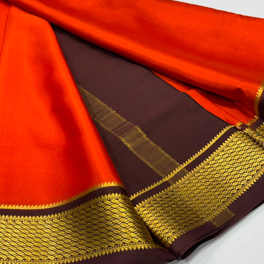 Pure Mysore Crepe Silk Saree