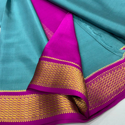 Pure Mysore Crepe Silk Saree