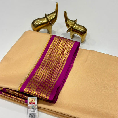 Pure Mysore Crepe Silk Saree