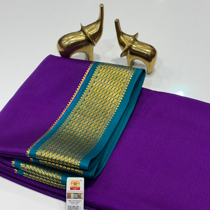 Pure Mysore Crepe Silk Saree