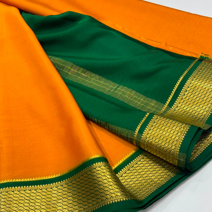 Pure Mysore Crepe Silk Saree