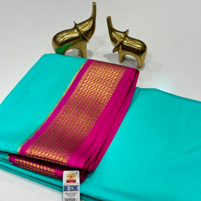 Pure Mysore Crepe Silk Saree