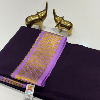 Pure Mysore Crepe Silk Saree
