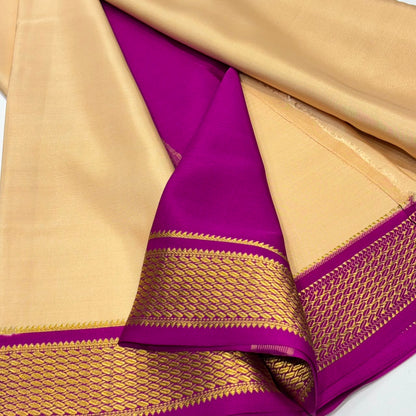Pure Mysore Crepe Silk Saree