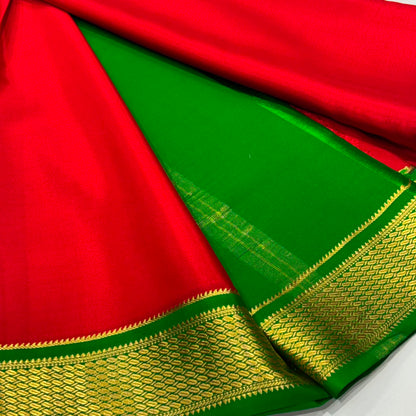 Pure Mysore Crepe Silk Saree