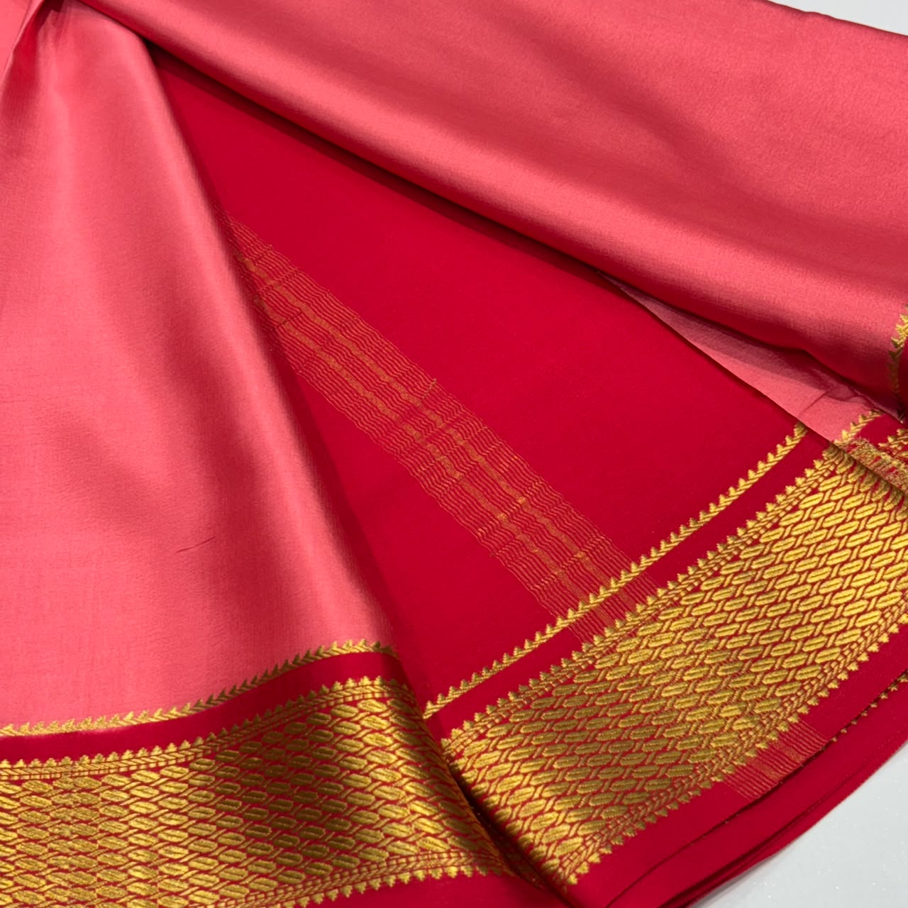 Pure Mysore Crepe Silk Saree