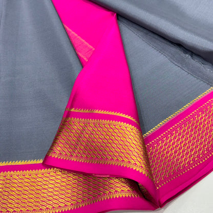 Pure Mysore Crepe Silk Saree