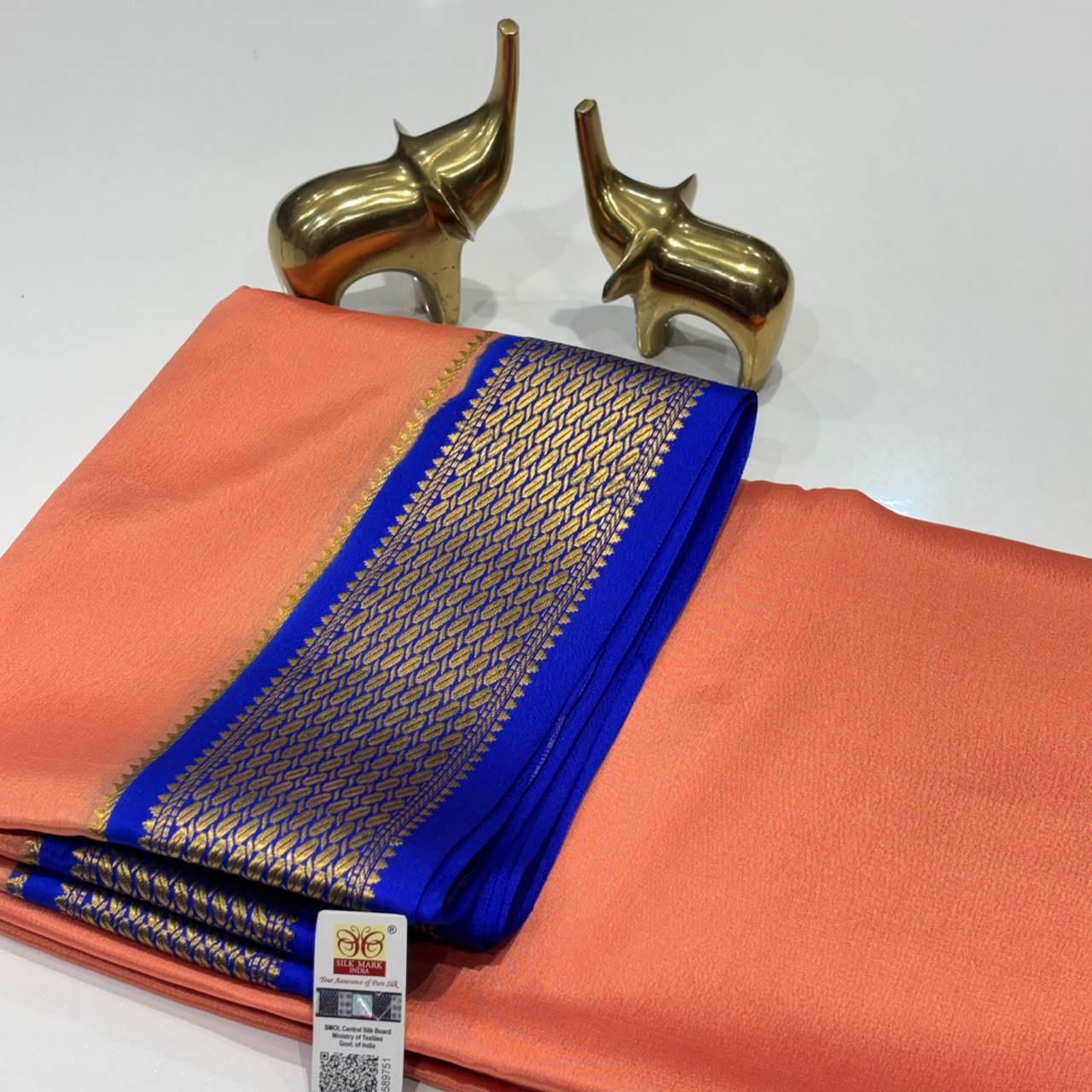 Pure Mysore Crepe Silk Saree