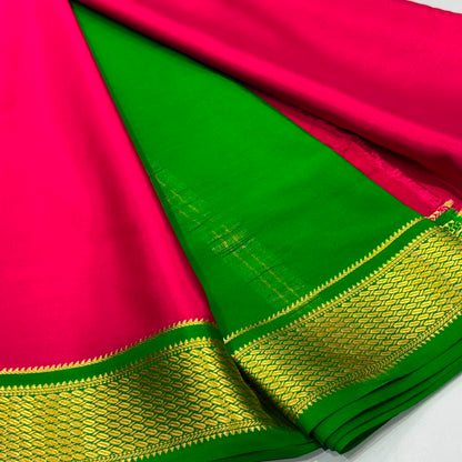 Pure Mysore Crepe Silk Saree