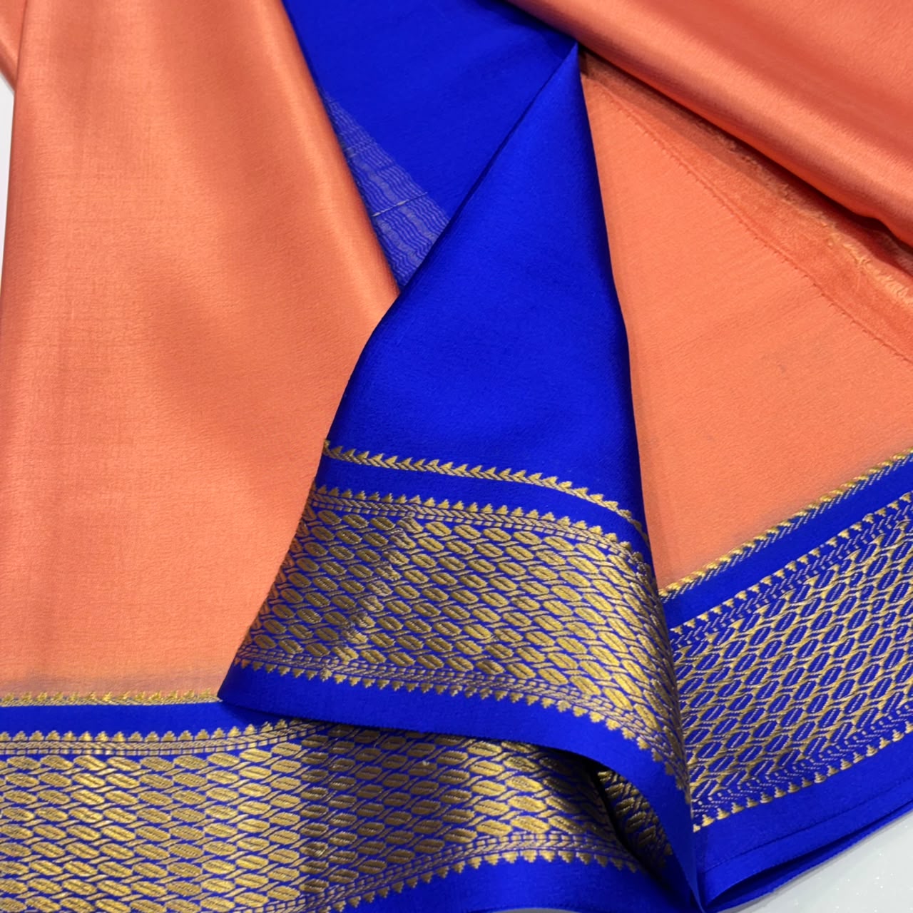Pure Mysore Crepe Silk Saree