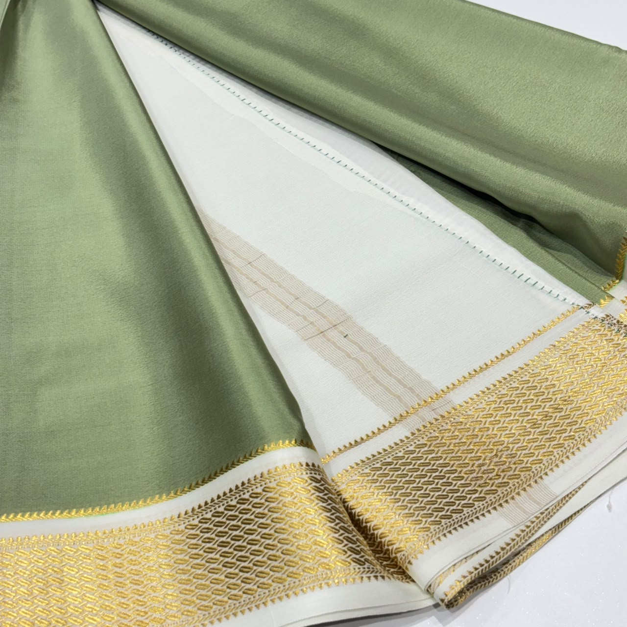 Pure Mysore Crepe Silk Saree
