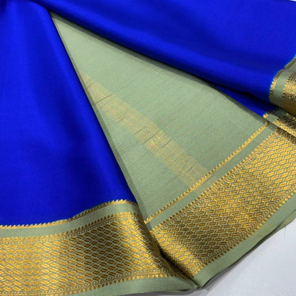 Pure Mysore Crepe Silk Saree