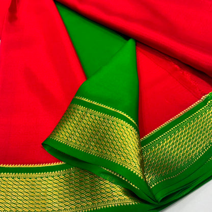 Pure Mysore Crepe Silk Saree