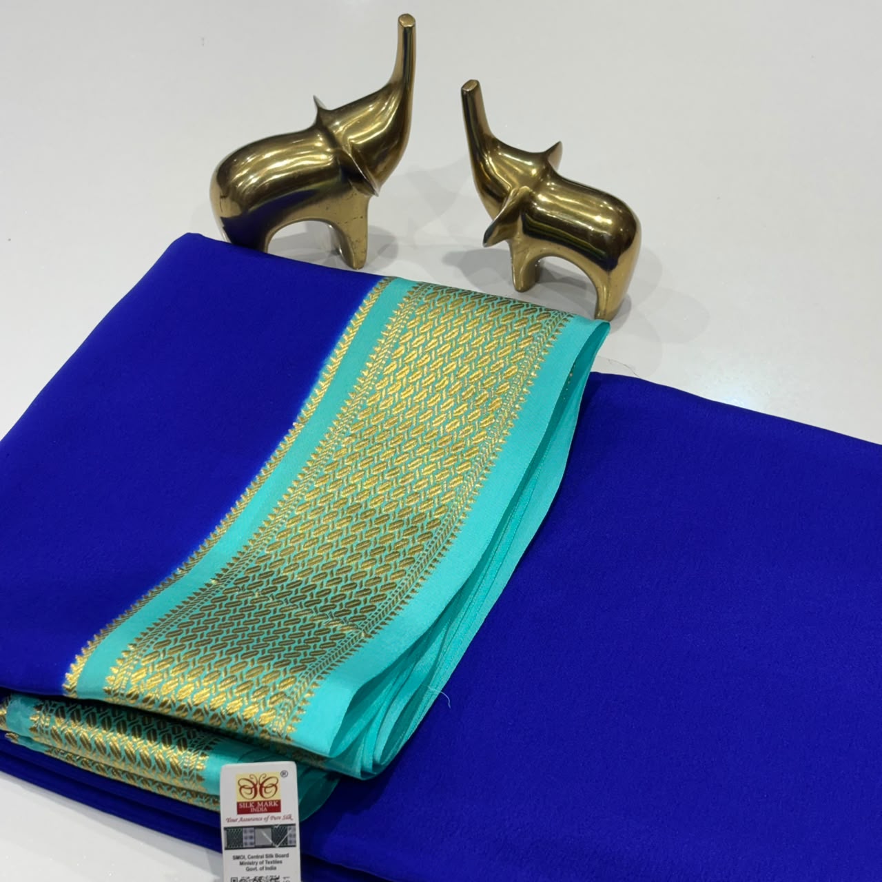 Pure Mysore Crepe Silk Saree