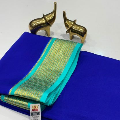 Pure Mysore Crepe Silk Saree