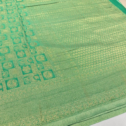 Brocade Mysore Wrinkle Crepe Saree