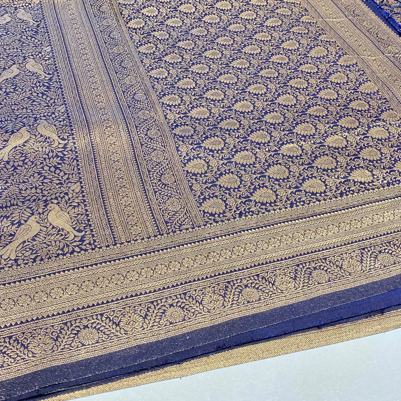 Soft Silk Semi Kanchivaram Brocade Saree