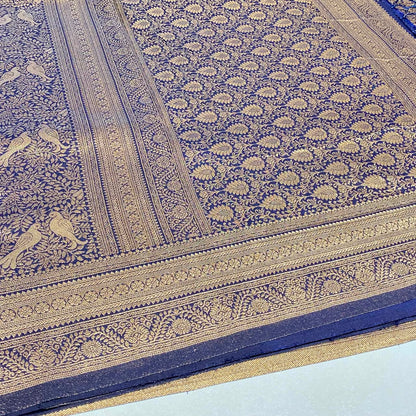 Soft Silk Semi Kanchivaram Brocade Saree
